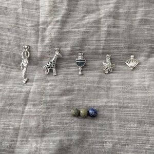 Silver Animal and Object Charms Set